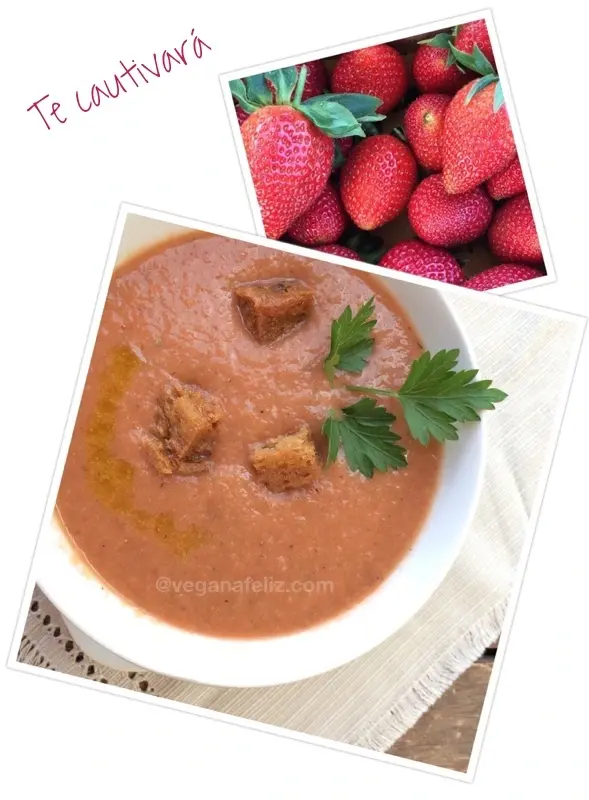 Gazpacho de Fresas