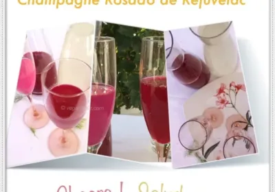 Champagne Rosado de Rejuvelac