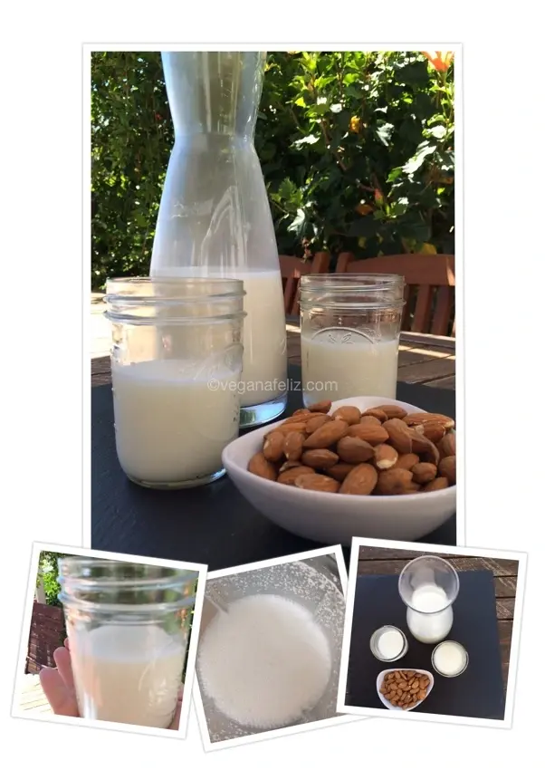 Leche de almendra