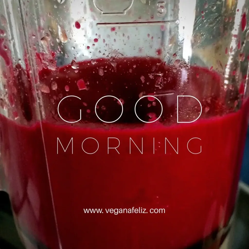 Smoothie de Arándanos, Remolacha y Sandía