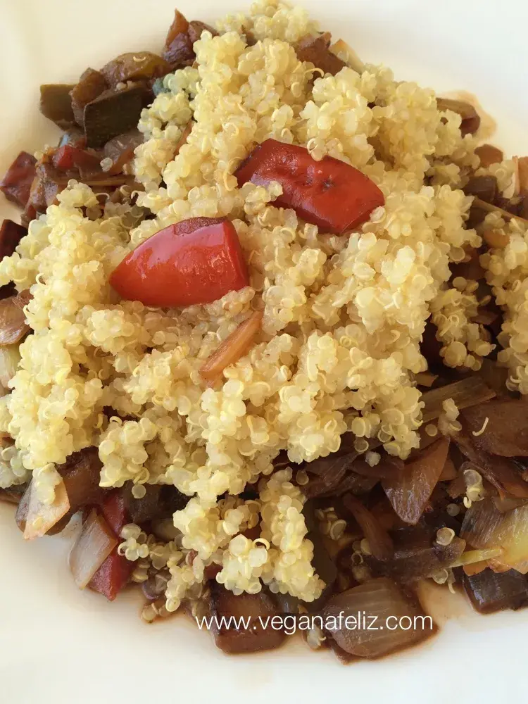 Quinoa con verduras