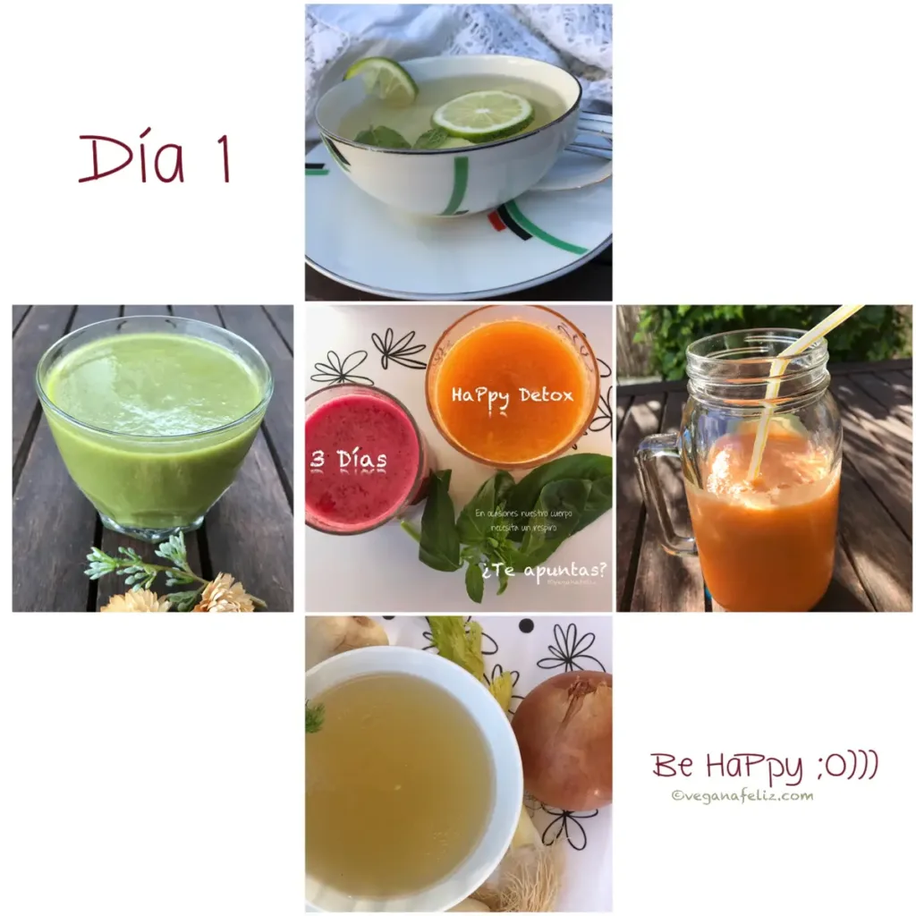 3 Días Happy Detox (Día 1)