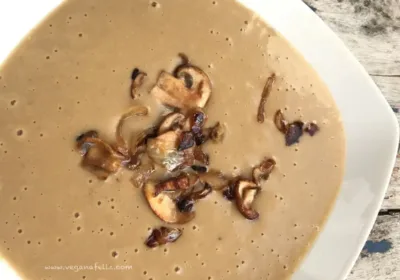 Crema de setas Shiitake