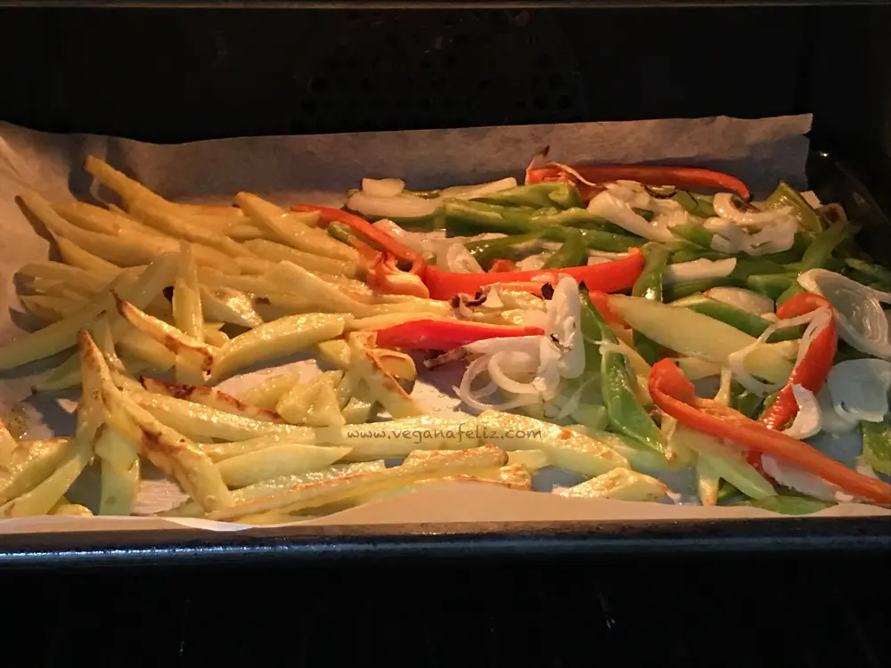 Preparacion Asado de Verduras