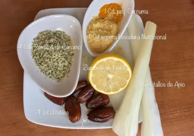 aderezo con cúrcuma