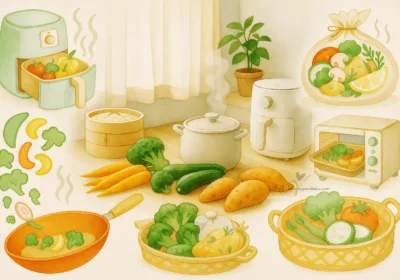 Métodos de cocción veganafeliz, saludables, fáciles y llenos de sabor